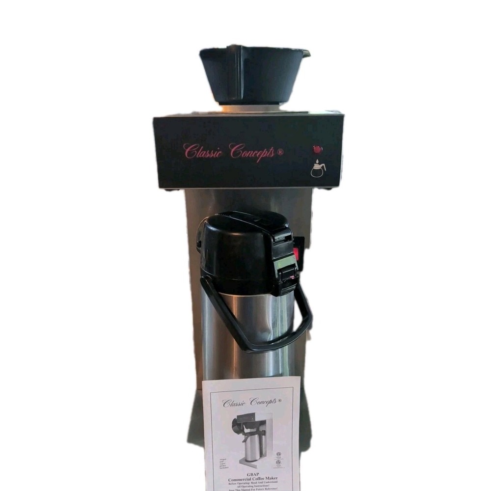 Classic‎ Concepts GBAP Commercial Coffee Maker With Airpot